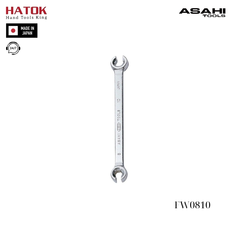 Cờ lê tháo ống dầu 8x10mm Asahi FW0810 Nhật Bản