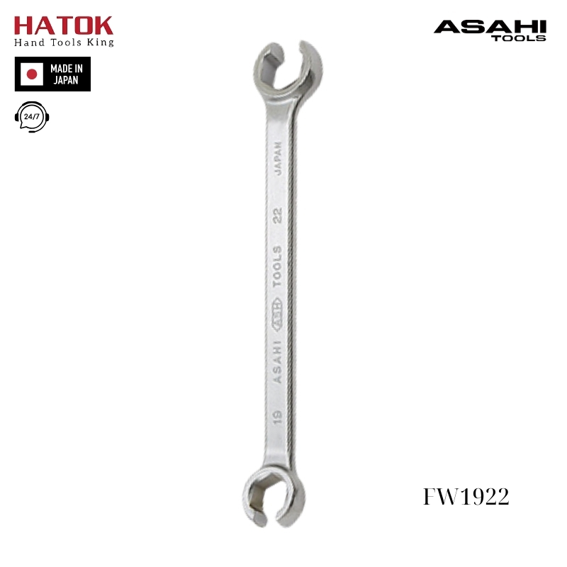 Cờ lê tháo ống dầu 19x22mm Asahi FW1922 Nhật Bản