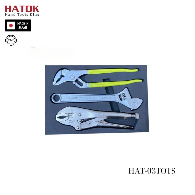 Bộ dụng cụ 3 chi tiết HAT-03TOTS Nhật Bản