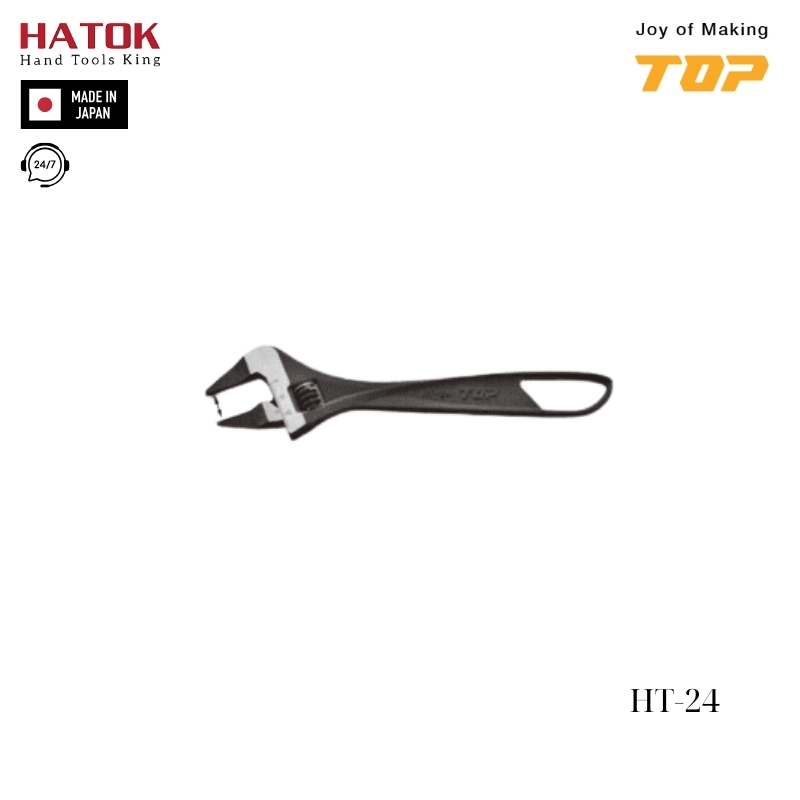 Mỏ lết thường miệng siêu mỏng TOP KOGYO HT-24 Nhật Bản
