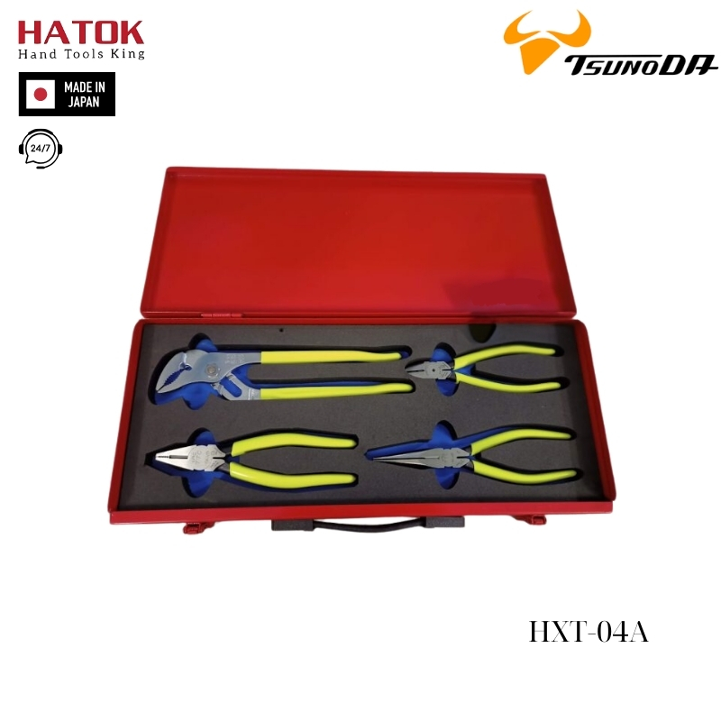 Bộ 4 cây kìm Tsunoda HXT-04A Nhật Bản
