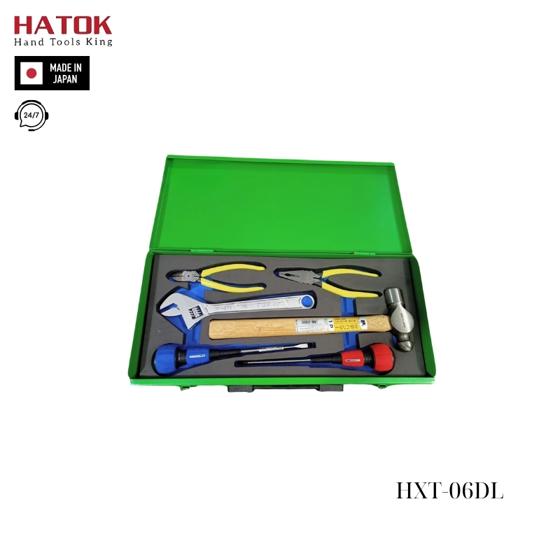Bộ đồ nghề sửa chữa 6 chi tiết HXT-06DL Nhật Bản