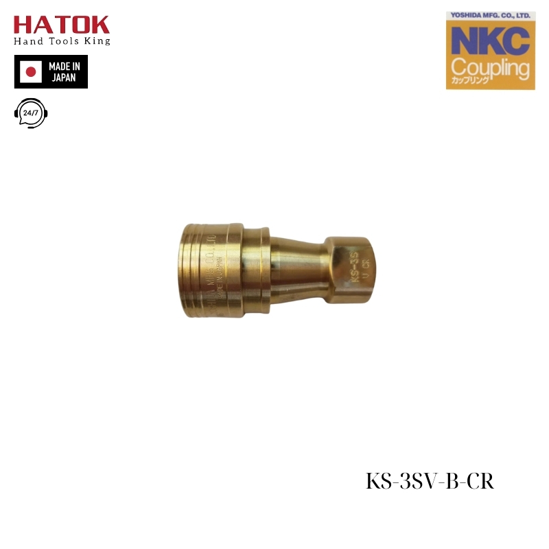 Khớp nối khí gas lạnh NKC KS-3SV-B-CR Nhật Bản