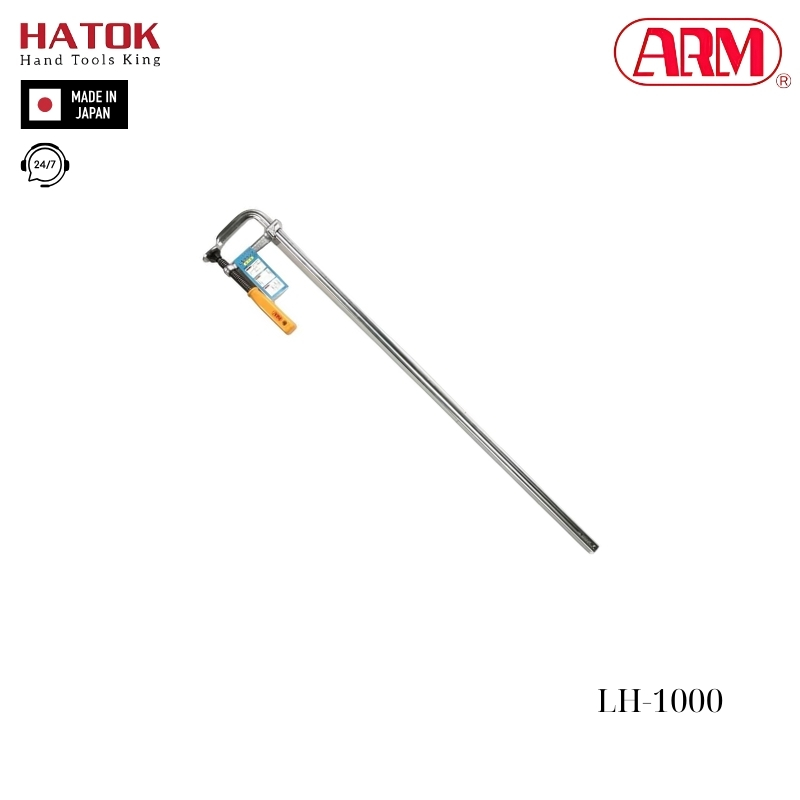 Vam kẹp chữ L kiểu tay vặn ARM LH-1000 Nhật Bản