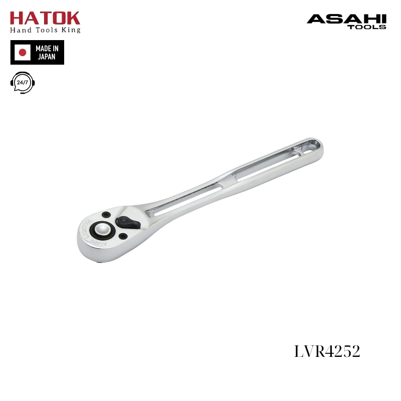 Tay vặn ốc siêu nhẹ 1/2" Asahi LVR4252 Nhật Bản