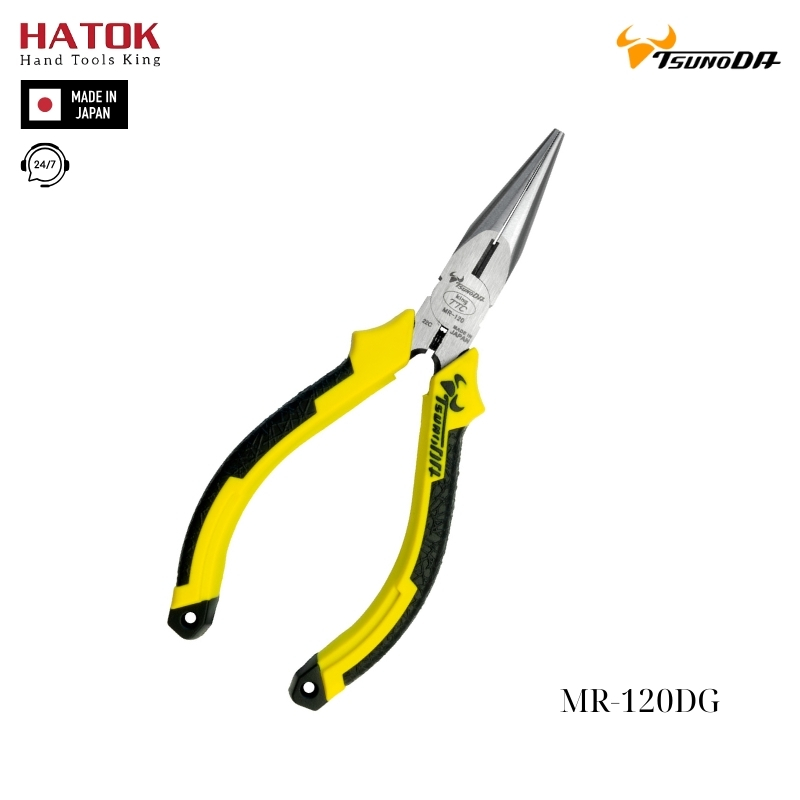 Kìm nhọn mini Tsunoda MR-120DG Nhật Bản