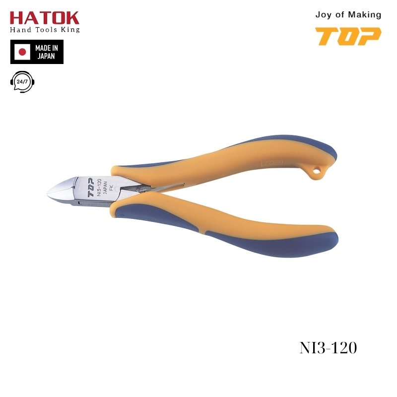 Kìm cắt lưỡi tròn TOP KOGYO NI3-120 Nhật Bản