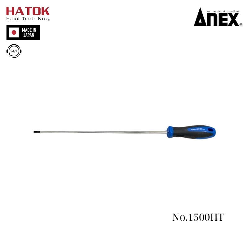Tô vít 2 cạnh Anex No.1500HT Nhật Bản