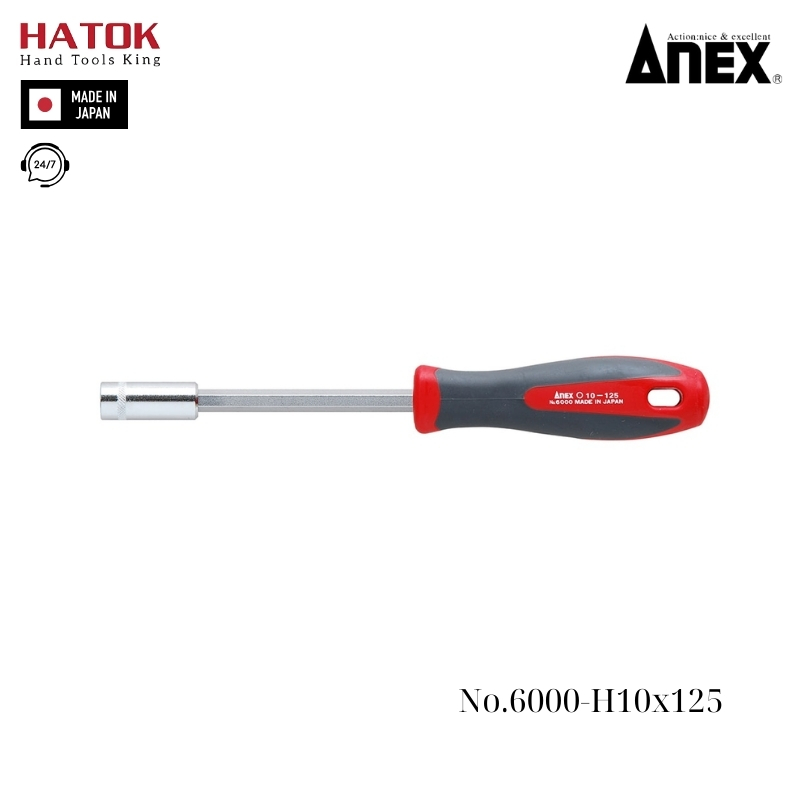 Tô vít vặn ốc Anex No.6000-H10x125 Nhật Bản
