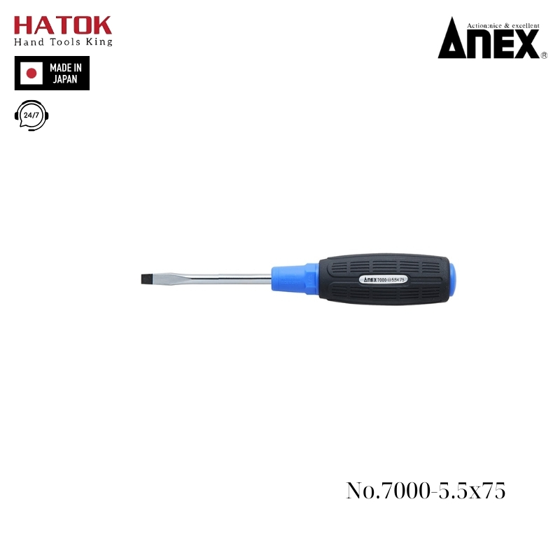 Tô vít Anex No.7000-5.5x75 Nhật Bản