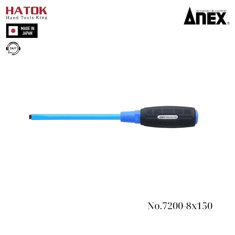 Tô vít cách điện Anex No.7200-8x150 Nhật Bản