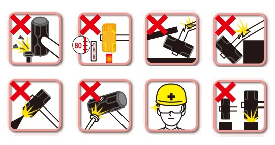 Búa kết hợp OH đầu Sắt - Nhựa CH-05 Nhật Bản