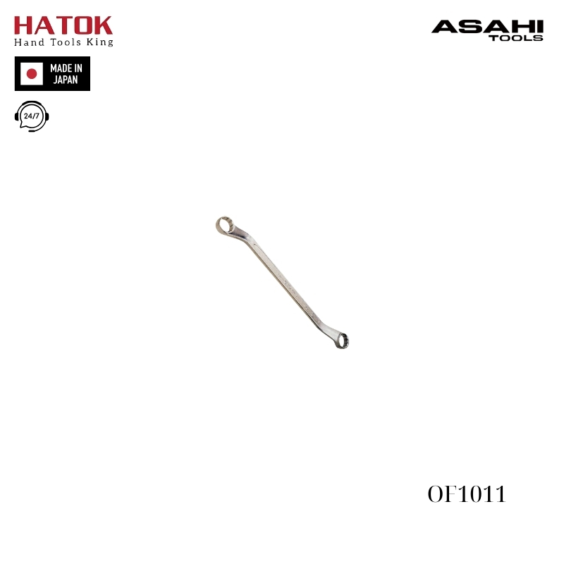 Cờ lê 2 đầu vòng 10x11mm Asahi OF1011 Nhật Bản