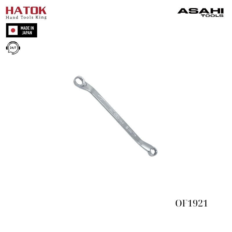 Cờ lê 2 đầu vòng 19x21mm Asahi OF1921 Nhật Bản