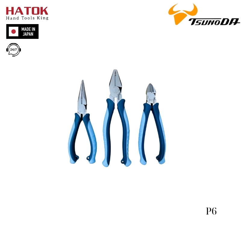 Combo 3 cây kìm tác động mạnh P6 Nhật Bản