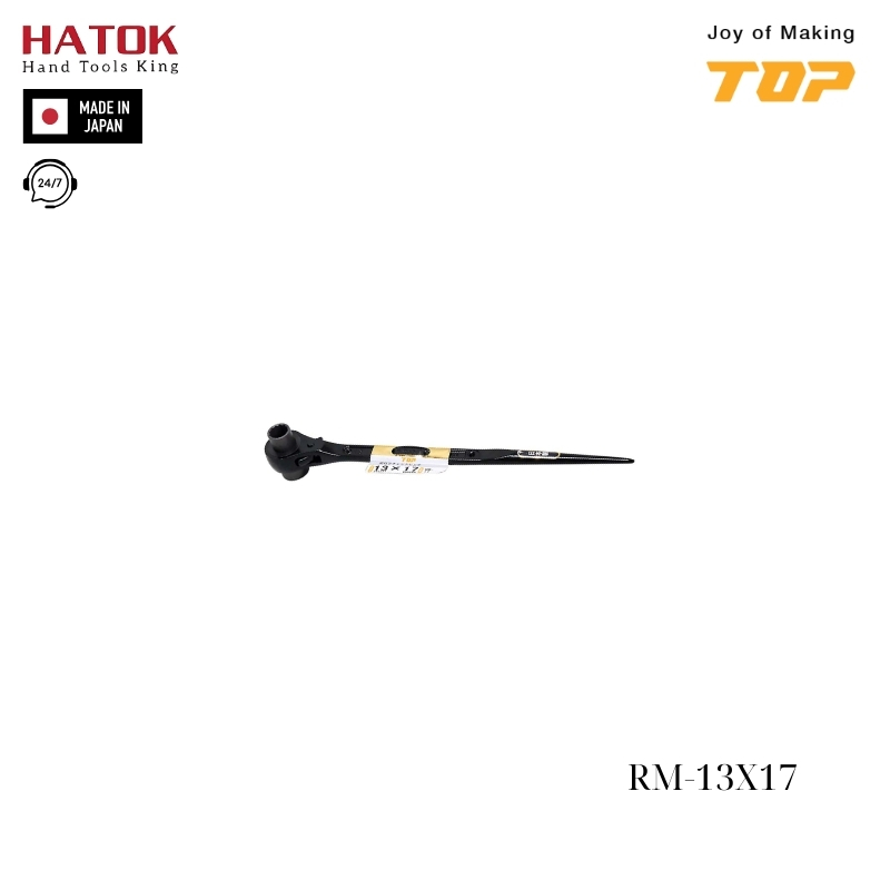 Cờ lê hai đầu tuýp đuôi chuột TOP KOGYO RM-13X17 Nhật Bản