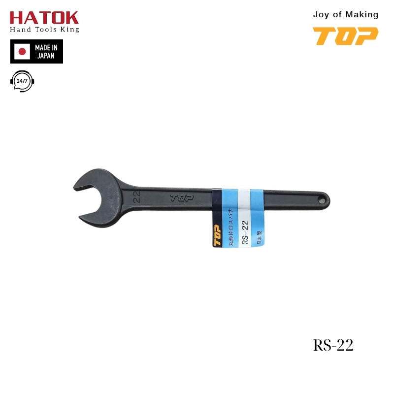 Cờ lê 1 đầu miệng TOP KOGYO RS-22 Nhật Bản