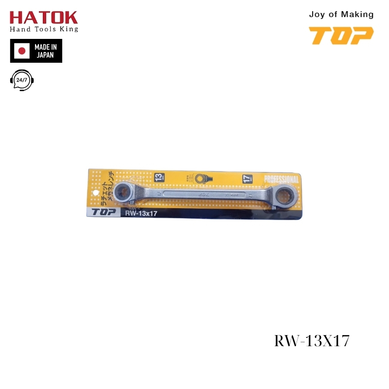 Cờ lê 2 đầu tự động TOP KOGYO RW-13X17 Nhật Bản