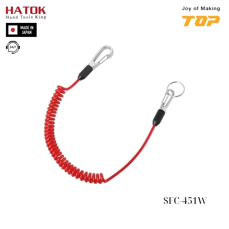 Dây lò xo móc dụng cụ TOP KOGYO SFC-451W Nhật Bản
