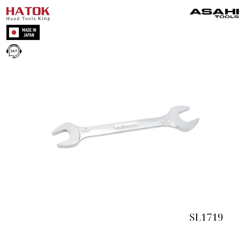 Cờ lê 2 đầu miệng Asahi SL1719 Nhật Bản