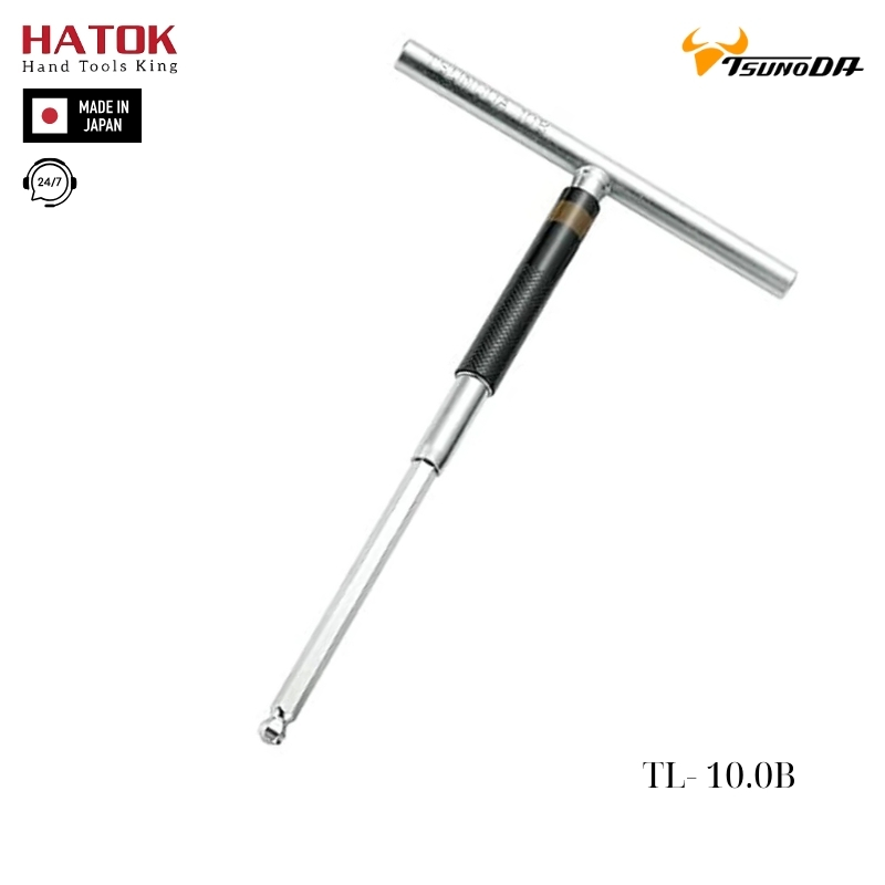 Lục giác chữ T đầu bi 10.0mm Tsunoda TL-10.0B Nhật Bản