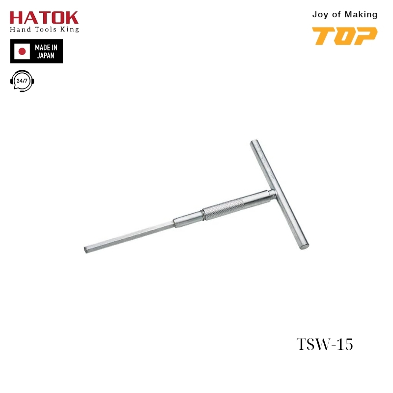 Lục giác xoay nhanh kiểu chữ T TOP KOGYO TSW-15 Nhật Bản