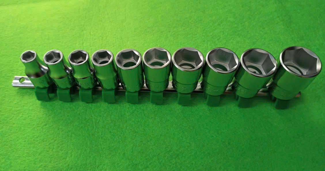 Bộ tuýp 6 cạnh 1/2" 10 chi tiết FPC 4S-S10H