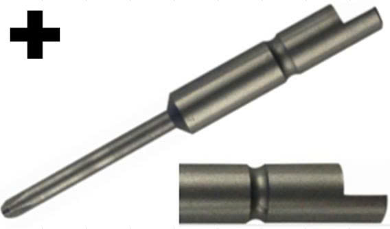 Đầu vặn ốc vít OHMI V-05No.0x4x64(2.5x20)