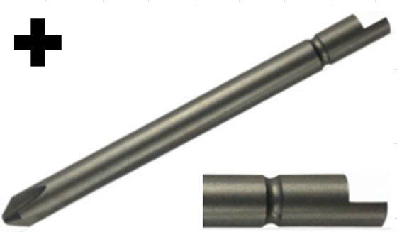 Đầu vặn ốc vít OHMI V-05 No.1x4x44