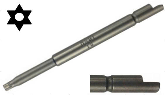 Đầu vặn ốc vít OHMI V-05T T6Hx4x64(2.5x20)