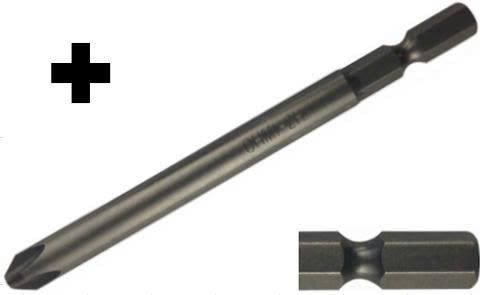 Đầu vặn ốc vít OHMI  V-14 No.2x6x100MAG