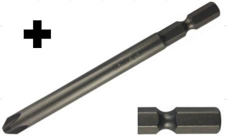 Đầu vặn ốc vít OHMI V-14No.1x6x75