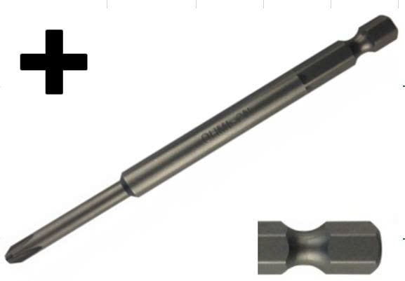 Đầu vặn ốc vít OHMI V-17No.2x7x75(3.5x30)