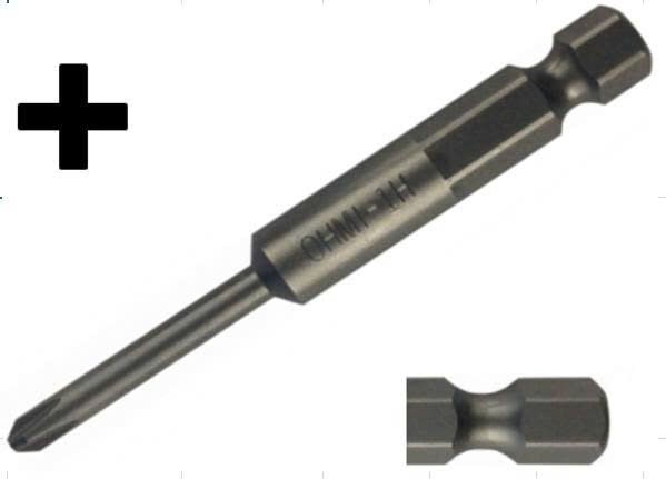 Đầu vặn ốc vít OHMI V-17 No.1x7x75(3.2x30) MAG