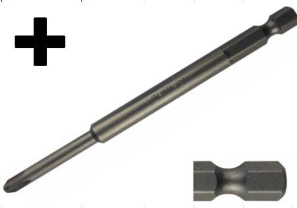 Đầu vặn ốc vít OHMI V-17No.2x7x75Y
