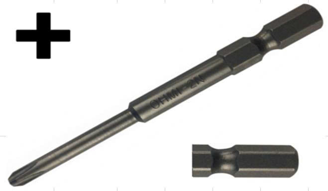 Đầu vặn ốc vít OHMI V-21No.1x6.35x75(4x30,6x52.5)