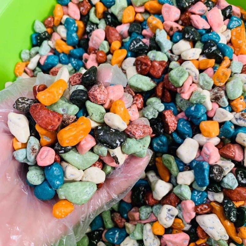 KẸO SỎI ĐÁ NHÂN SOCOLA 500GR FREESHIP
