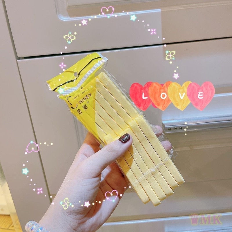 Bông Rửa Mặt Bọt Biển Chivey, Mút Tẩy Trang Dạng Nén - Thấm Hút Nhanh Rửa Siêu Sạch Không Gây Kích Ứng Da