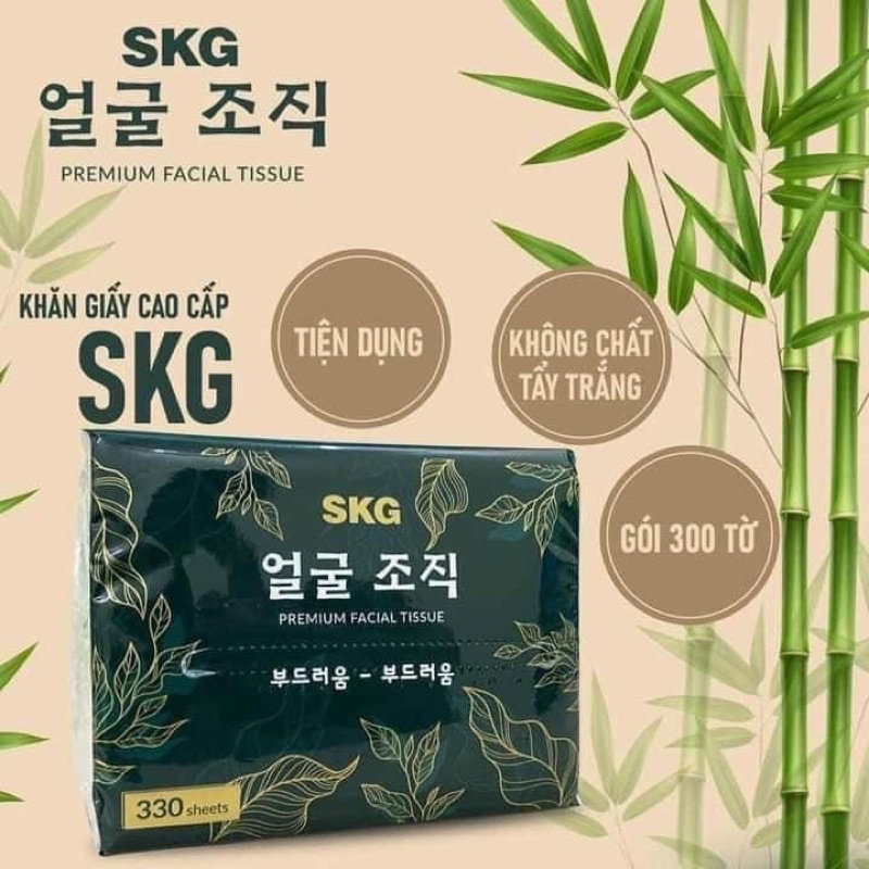 Giấy Trà Xanh Cao Cấp SKG Không Chất Tẩy Trắng An Toàn Cho Mọi Người
