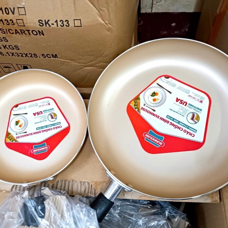 Cặp 2 chảo Sunhouse Chống Dính