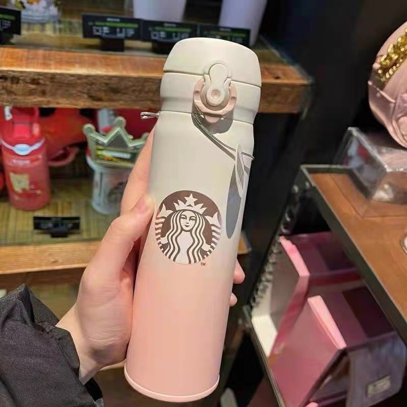 500ml Bình Nước Giữ Nhiệt STARBUCKS  500ml Bằng Thép Không Gỉ 304