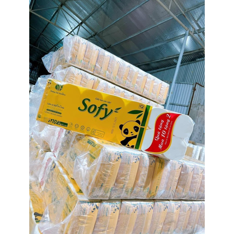 Giấy Vệ Sinh Gấu Trúc Sofy 3 Lớp