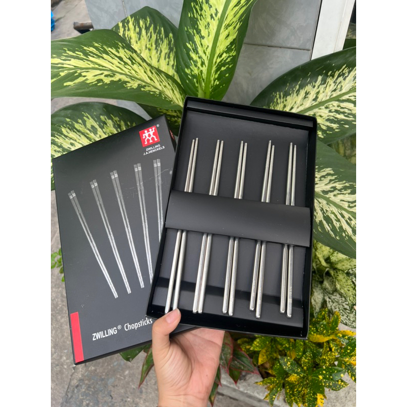 Set 5 Đôi Đũa Inox 304 Sang Trọng Của Đức Siêu Hot