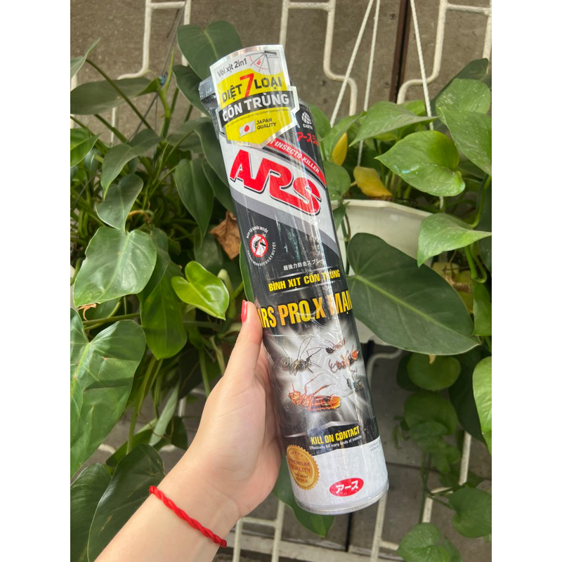 Chai Xịt Muỗi Ara Thái Lan 600ml Xịt Đuổi Kiến Gián Các Loại Côn Trùng Khác Không Mùi