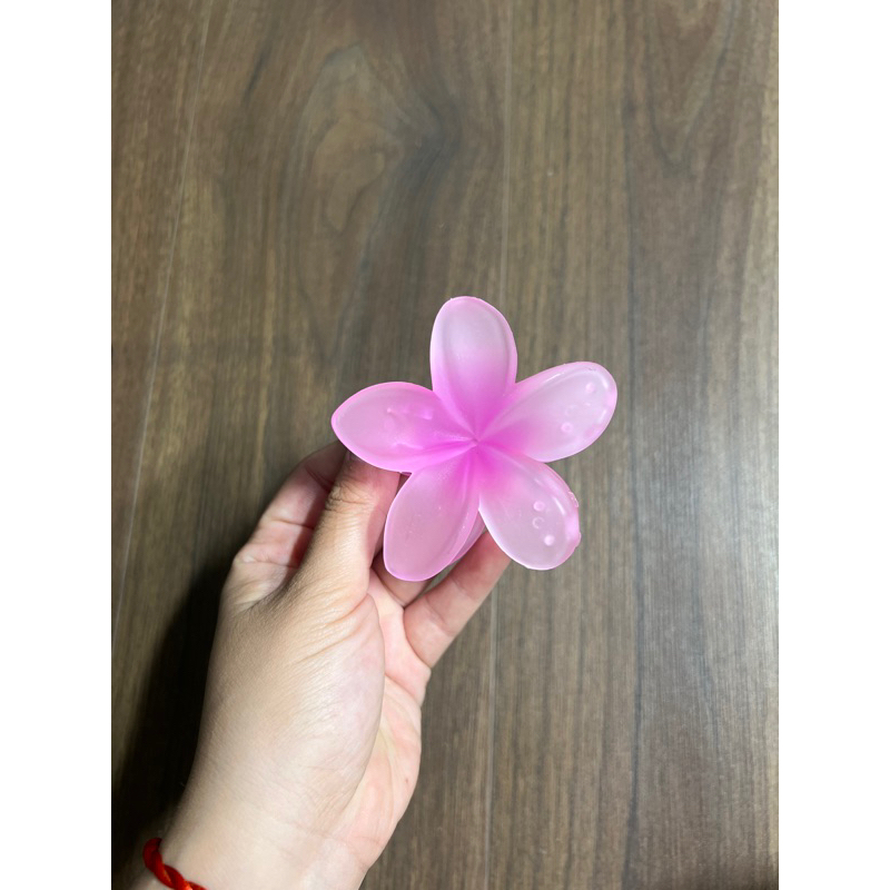 Kẹp Tóc Hoa Sứ 8cm Nhiều Màu Sắc Thích Hợp Đễ Đi Biển