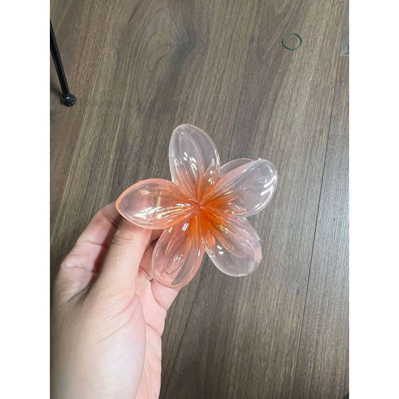 Kẹp Tóc Hoa Sứ 8cm Nhiều Màu Sắc Thích Hợp Đễ Đi Biển