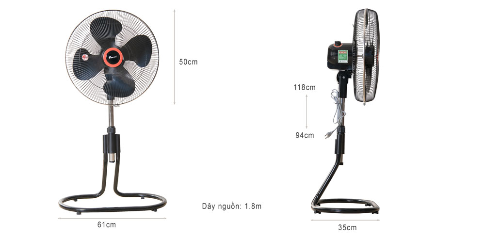 Quạt sàn chinghai FF2318