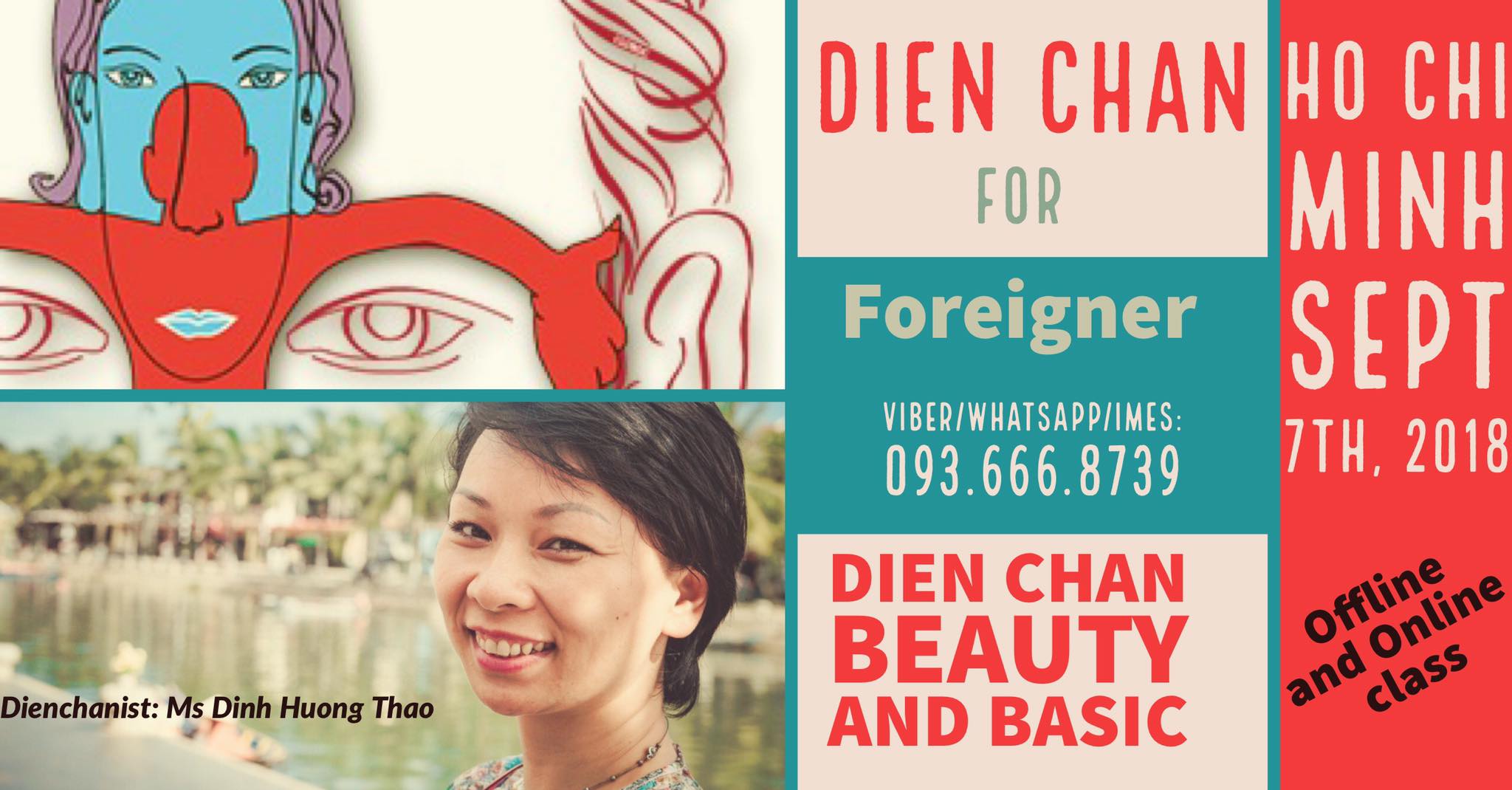 Dien Chan Beauty basic for Foreigners (Dien Chan in English)