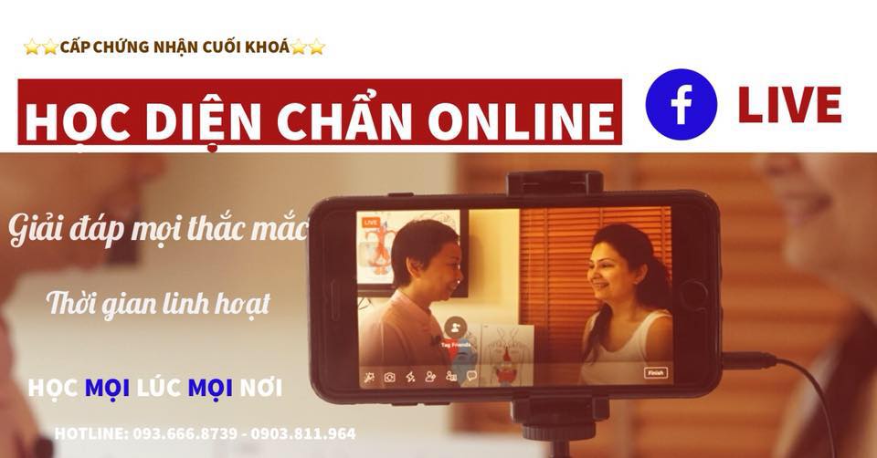 CHƯƠNG TRÌNH DẠY VÀ HỌC DIỆN CHẨN ONLINE ĐƯỢC THẦY BÙI QUỐC CHÂU THÔNG QUA