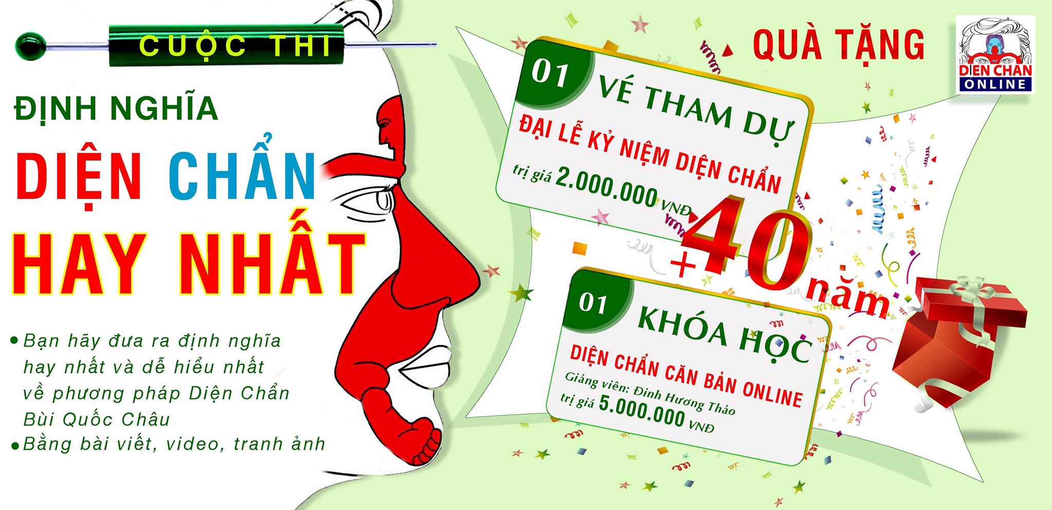 Cuộc thi định nghĩa Diện Chẩn hay nhất